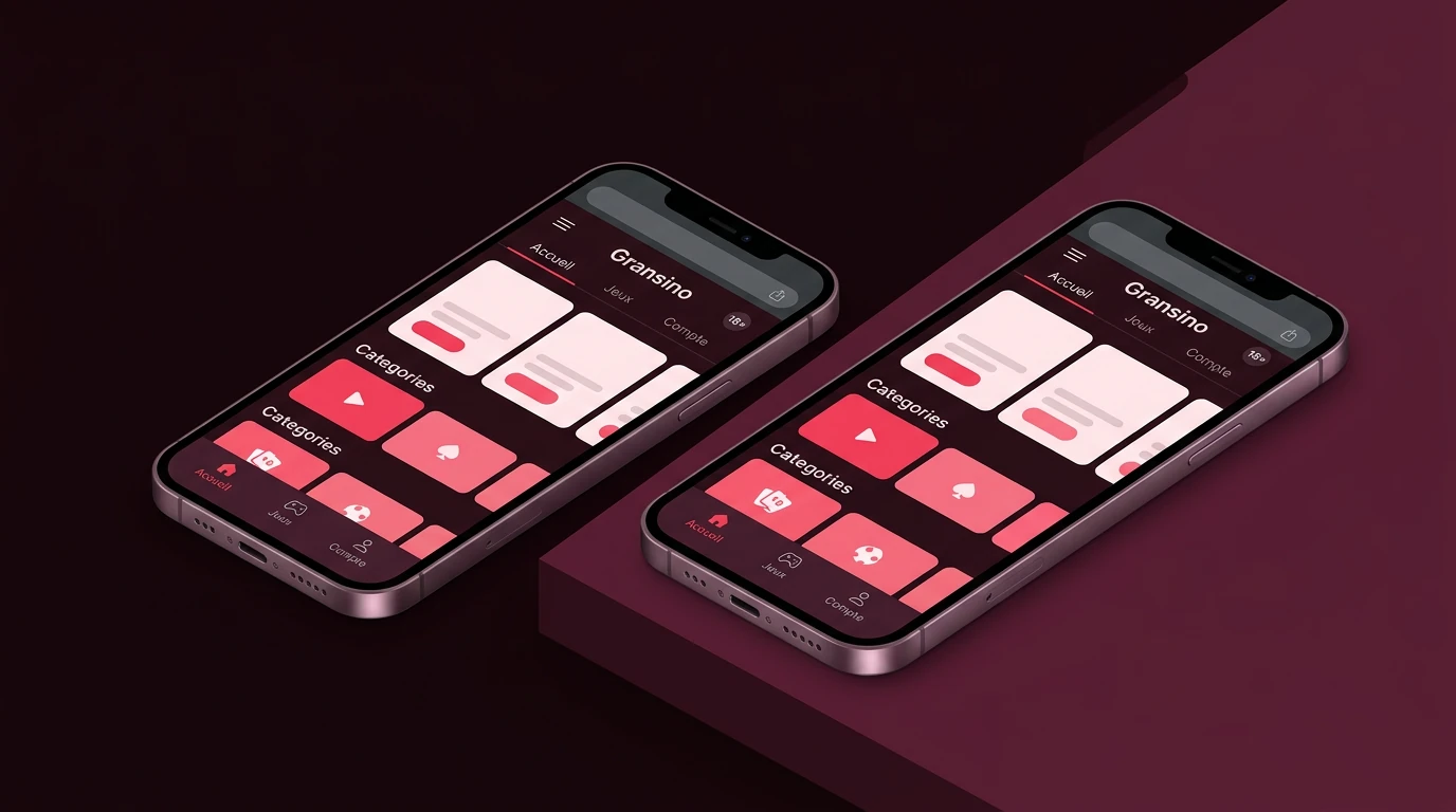 Présentation de la version mobile Gransino